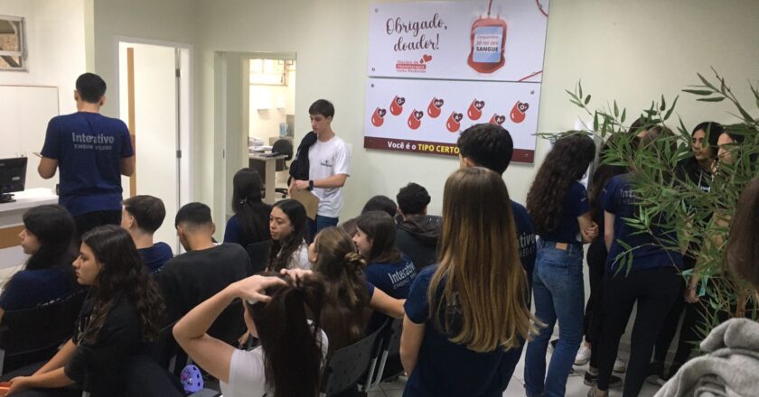 Campanhas com escolas e universidades ajudam a abastecer o Hemonúcleo de Volta Redonda