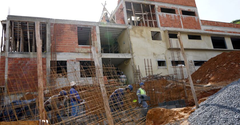 Nova escola para cegos e pessoas com deficiência visual de Volta Redonda está com 100% da parte estrutural construída