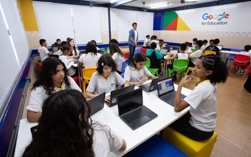 Volta Redonda se destaca no uso de tecnologia na educação com sete escolas da rede municipal referência Google for Education