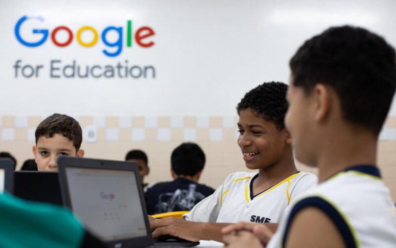 Educação de Volta Redonda vai representar o Brasil em evento na sede do Google, nos EUA