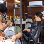 Prefeitura de Volta Redonda promove ação do Outubro Rosa na quadra poliesportiva do Vila Brasília, na sexta-feira (23)